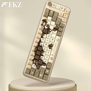 Amazon.com: FKZ PBT Retro Keycaps,Cherry Profile Dye-Sub